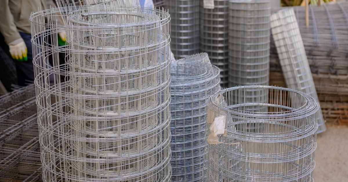 Rouleaux de clôture en grillage en acier inoxydable